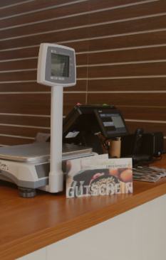 Kasse mit Waage (Aus Screendesign)